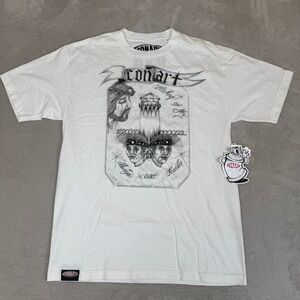 NWT Conart Thinking Of You Always & Forever Shirt Mens M White Graphic Tee